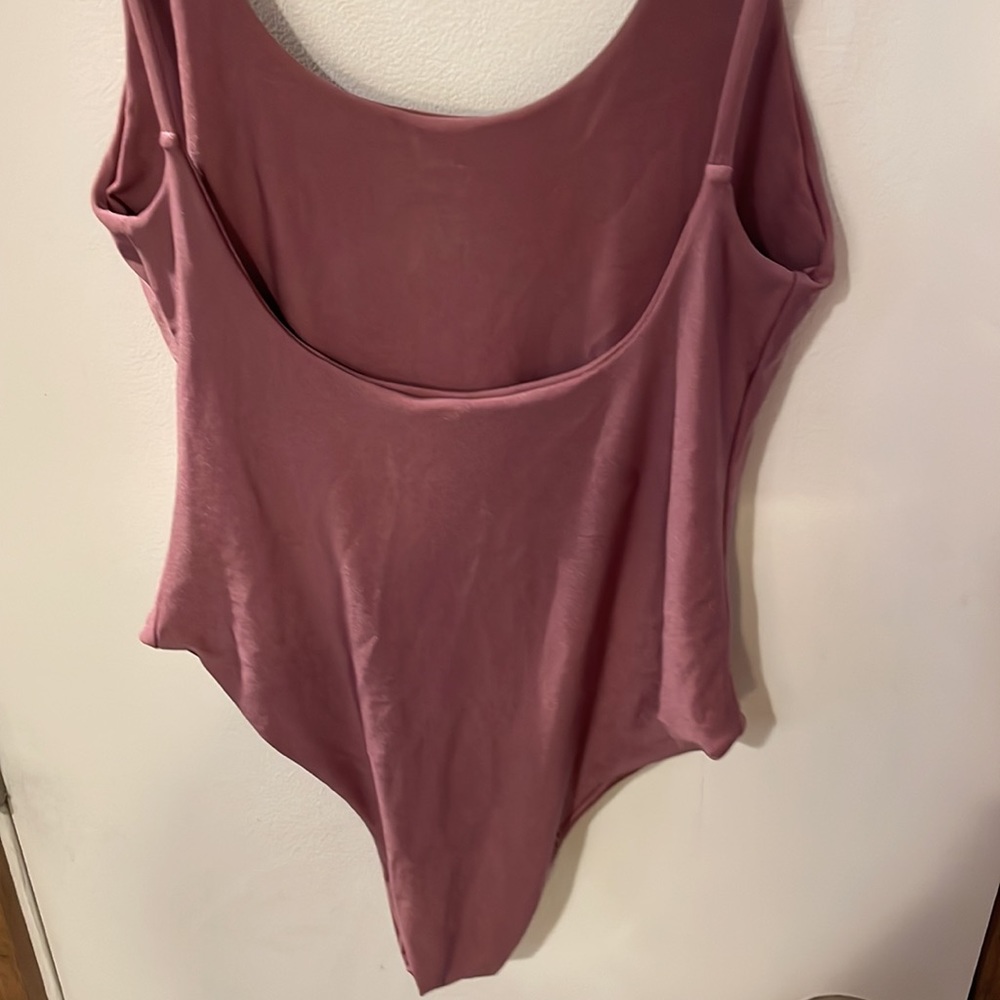 Kulani Kinis shimmer purple one piece bathing suit - size M